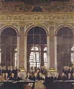 Sir William Orpen The Signing of Peace in the Hall of Mirrors,Versailles china oil painting reproduction